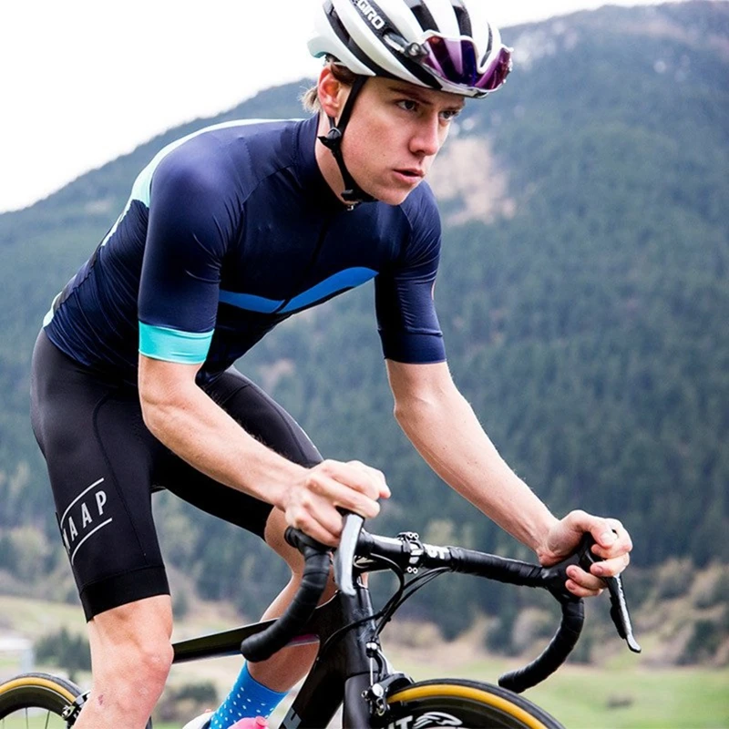MTB camisa de ciclismo Team MAAP комплект летней одежды для велоспорта с коротким рукавом и