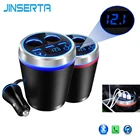 Автомобильный комплект JINSERTA, TFMicro SD музыкальный mp3-плеер, Bluetooth, FM-передатчик, Разветвитель Прикуривателя, 3 USB-порта, зарядное устройство