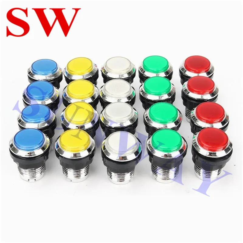 Аркадная игра DIY набор для 2 игроков PC PS/3 в 1 аркаду joystck LED кнопочный интерфейс USB