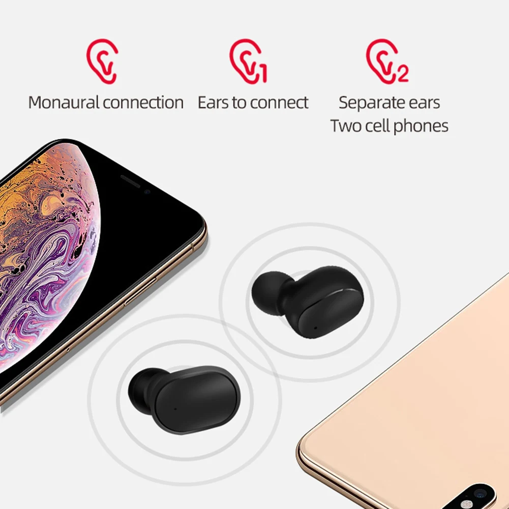 A6S Беспроводные наушники с защитой от пота Bluetooth 4 0 Hi-Fi спортивные шумоподавление