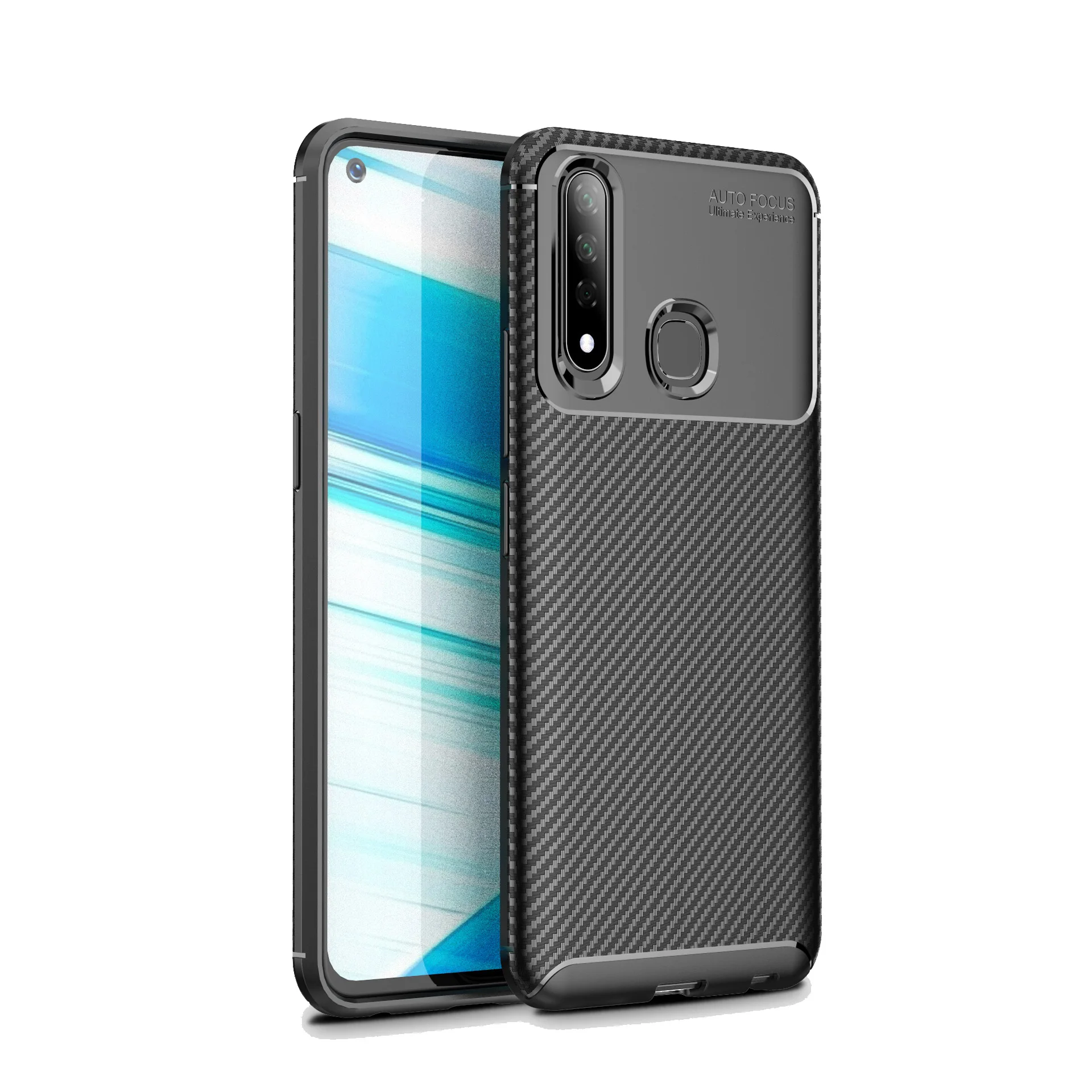 Роскошный противоударный мягкий силиконовый чехол для телефона VIVO Z5X | Мобильные