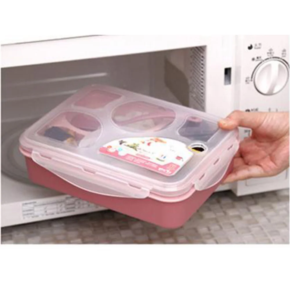 Волшебный кухонный Герметичный Набор для микроволновой печи Bento детей и взрослых