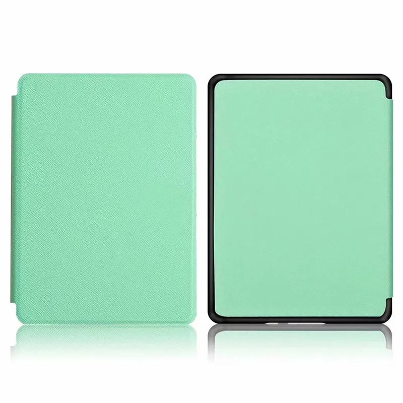 Mint green Чехол-книжка из искусственной кожи Smart Ereader для Amazon, новинка, Kindle, 6 дюймов, для Kindle 10го поколения,, электронная книга, Магнитная крышка+ стилус - Цвет: Mint green
