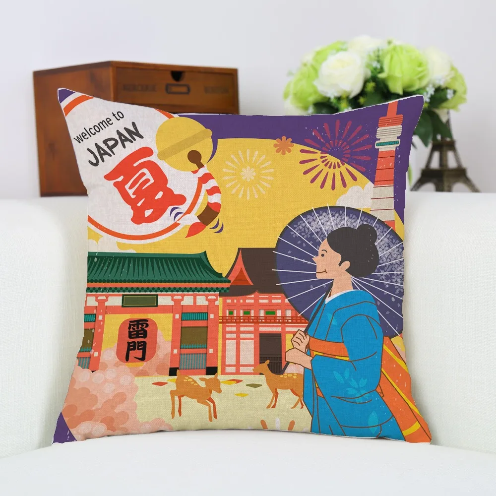 Япония продукты Для женщин мужчин Путешествия кимоно геометрический чехол для