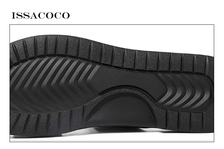 ISSACOCO Summer Men's Genuine Leather Slippers Men's Totem Flip Flops Beach Sandals Outdoor Leisure Non-slip Men Home Slippers