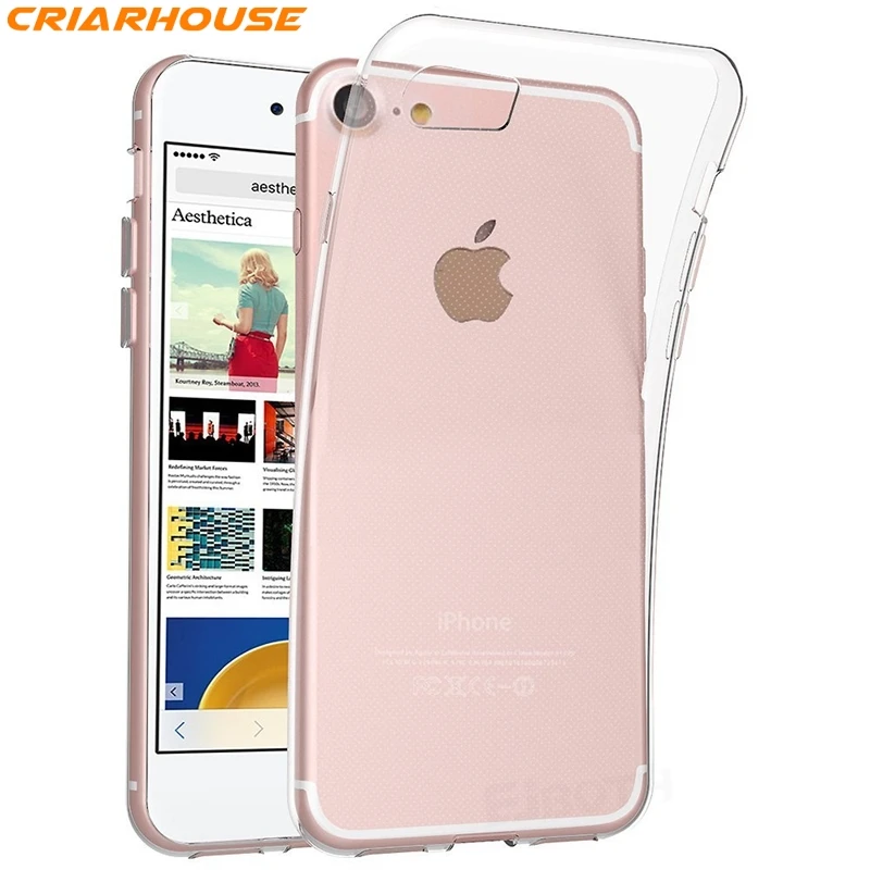 Прозрачный мягкий тонкий чехол из ТПУ для iPhone 12 11 Pro XS Max X XR 8 7 6 6s Plus 4 4s 5 SE 5s12 MINI |