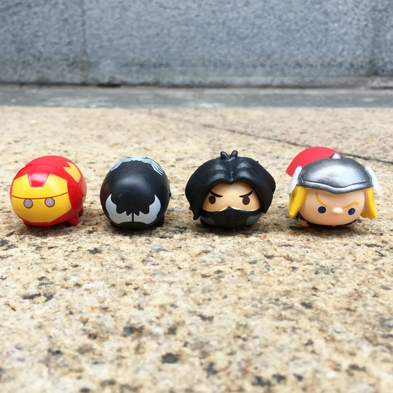 Дисней Марв Мстители ЦУМ фигурка супергероя серии капитан, Человек-паук Ironman Тор танос ПВХ экшн куклы игрушки, подарки для детей