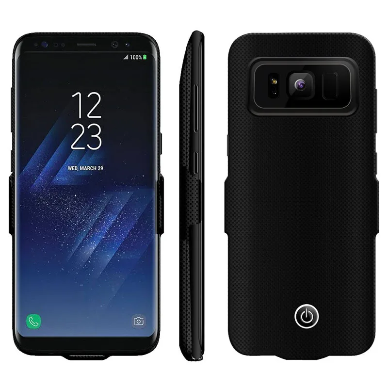 

Внешний аккумулятор 7000 мА · ч, ультратонкий, для Samsung Galaxy S8, S8 Plus