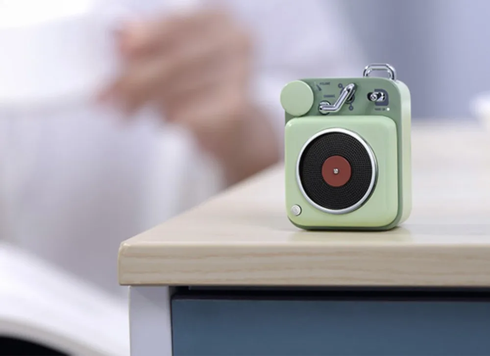 Xiaomi Mijia Cat King Atomic Record плеер B612 5 цветов Bluetooth интеллектуальное аудио портативный цинковый алюминиевый корпус динамик Mu