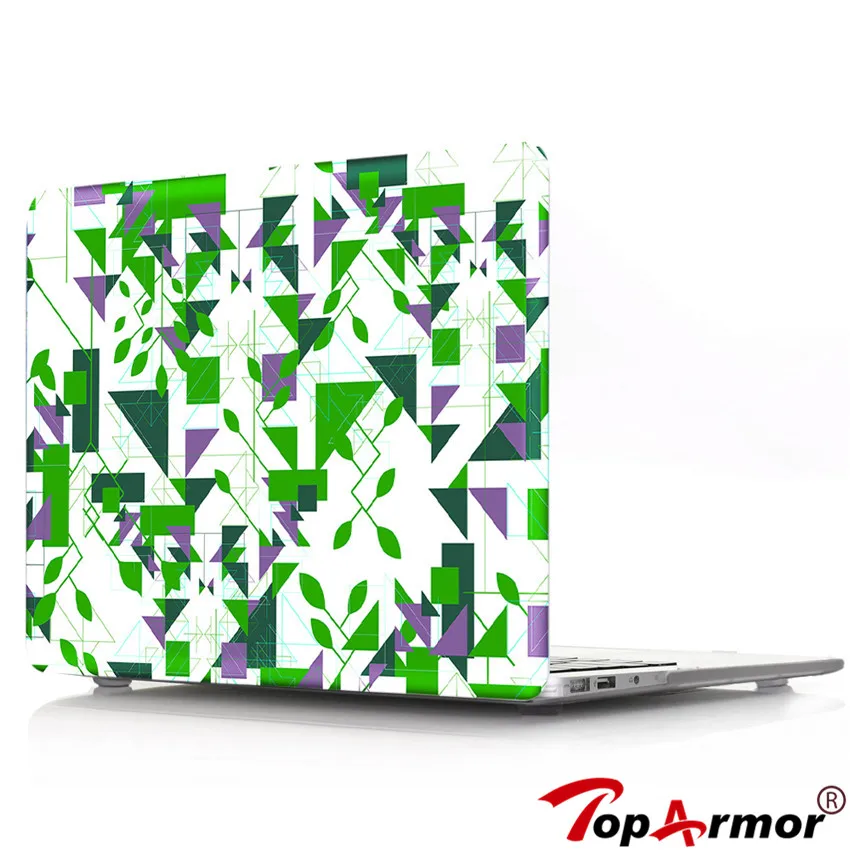 Модные красочные деревянные зерна матовый чехол для Apple MacBook Air Pro Retina 11 12 13 15 сумка