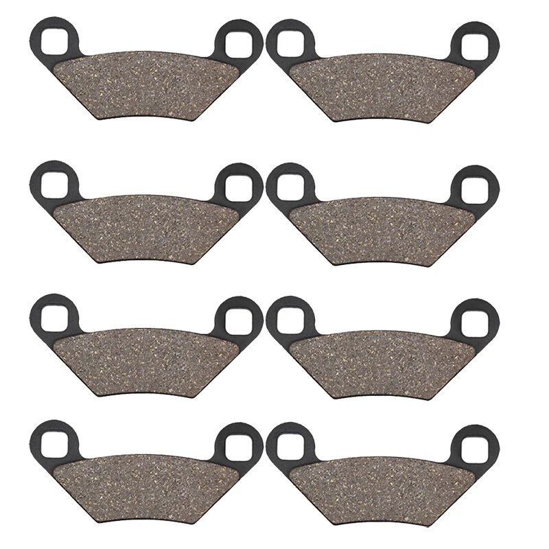 

Cyleto Motorcycle Front and Rear Brake Pads for POLARIS 550 Sportsman 550 EPS 2010 2011 2012 2013 2014
