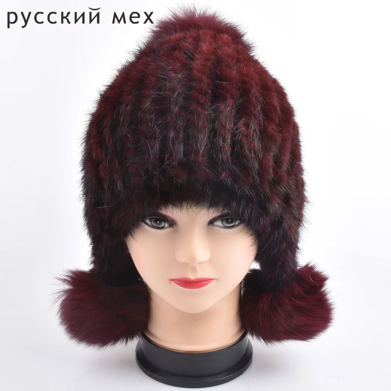 

Зимние шапки, женские наушники, вязаная женская зимняя шапка, женская зимняя шапка