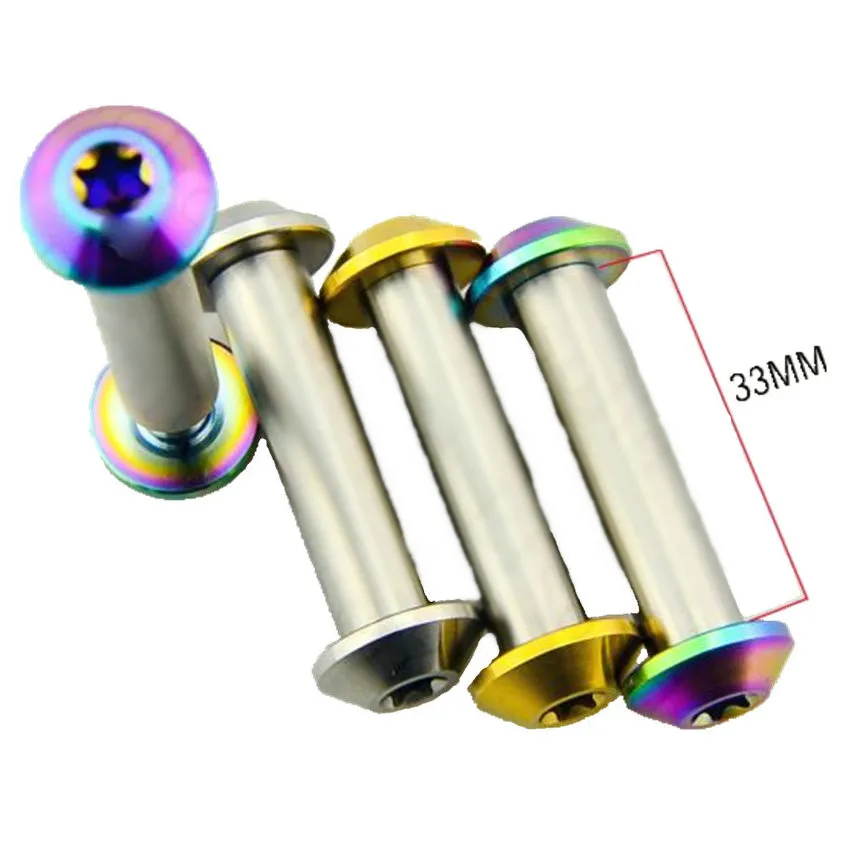 Быстросъемные титановые болты Ti/ Gold/несколько цветов|bolt bicycle|bolt tibolt specification |
