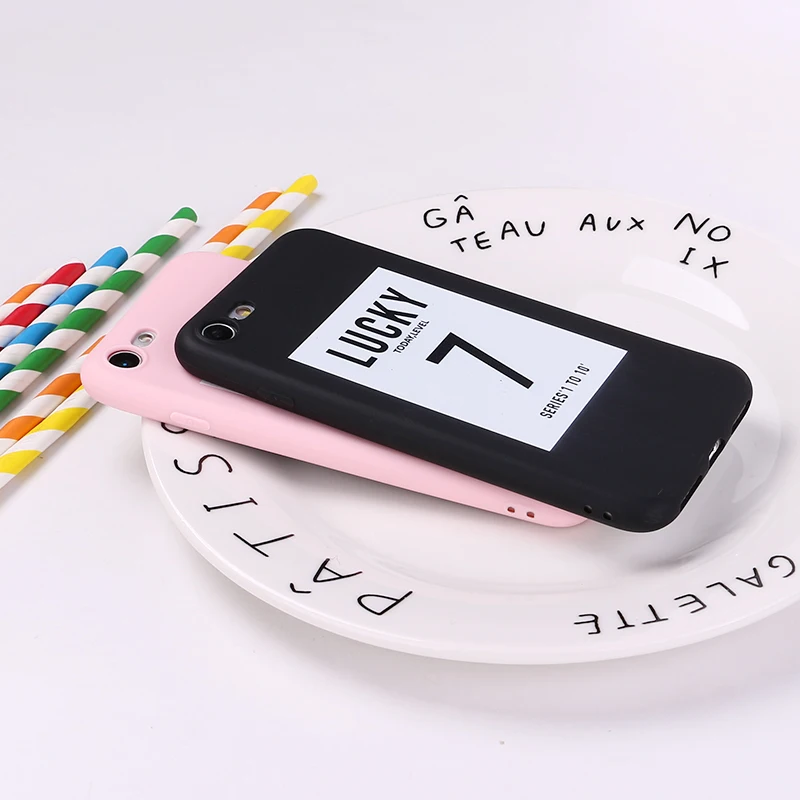 Милый розовый черный модный мягкий силиконовый матовый чехол Fundas для iPhone 12 11 Pro Max