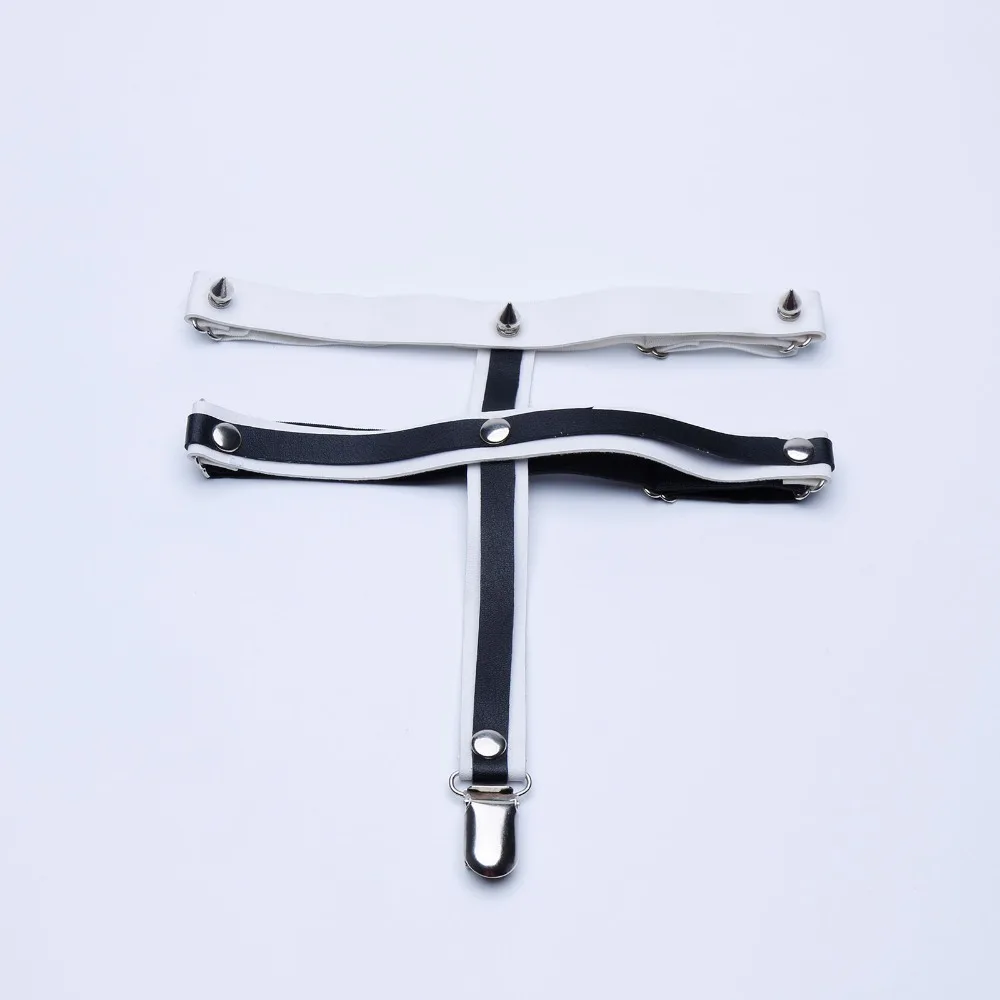 

suspenders for women punk gothic suspenders leather CROSS COLOR garter belts suspender