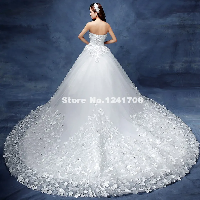 Халат Де Вечер Роскошный 2017 Без Бретелек С Плеча Белые Кружева Цветы Вернуться