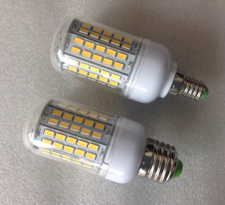Led 96 SMD кукурузная лампа 5730 E27 E14 Лампа 15 Вт AC 220 В 230 в 240 5730SMD люстра белая/теплая