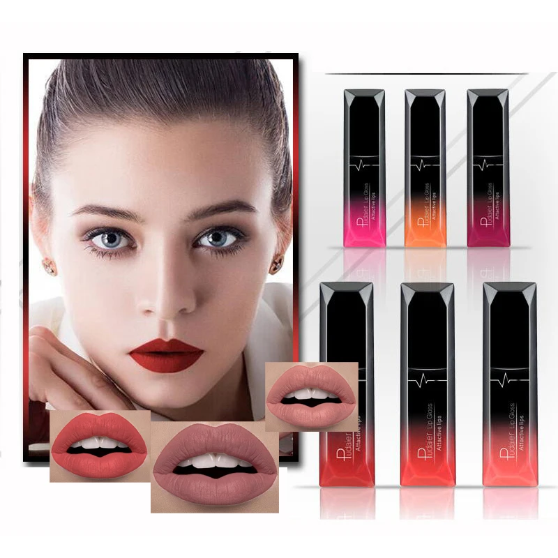 Pudaier 21 Color Matte Nude Lipgloss Colorful Sexy Long Lasting Velvet Waterproof Liquid Lipstick Soft Makeup Lip Batom Cosmetic |