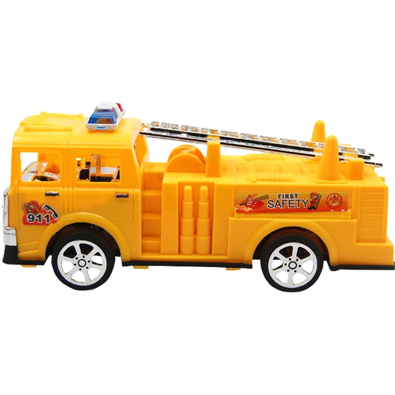 1pc 20cm Pull Back Fire Truck Pretend Play Water Tanker Models Kids Educational Toys | Игрушки и хобби