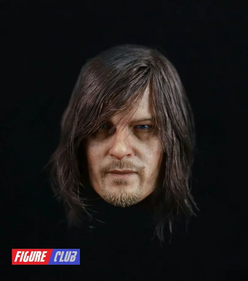Пользовательские Дэрил Диксон Норман ридус 1/6 начальник Sculpt Walking Dead для Hottoys