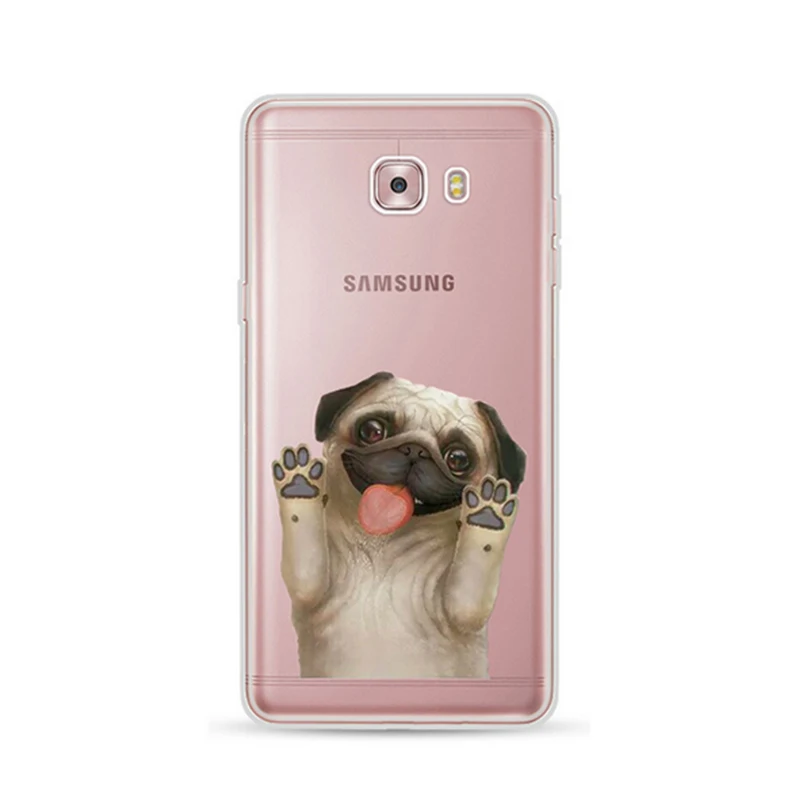 Персонализированный прозрачный силиконовый чехол для Samsung s8 s7 s6 edge plus s5 s4 s3 mini