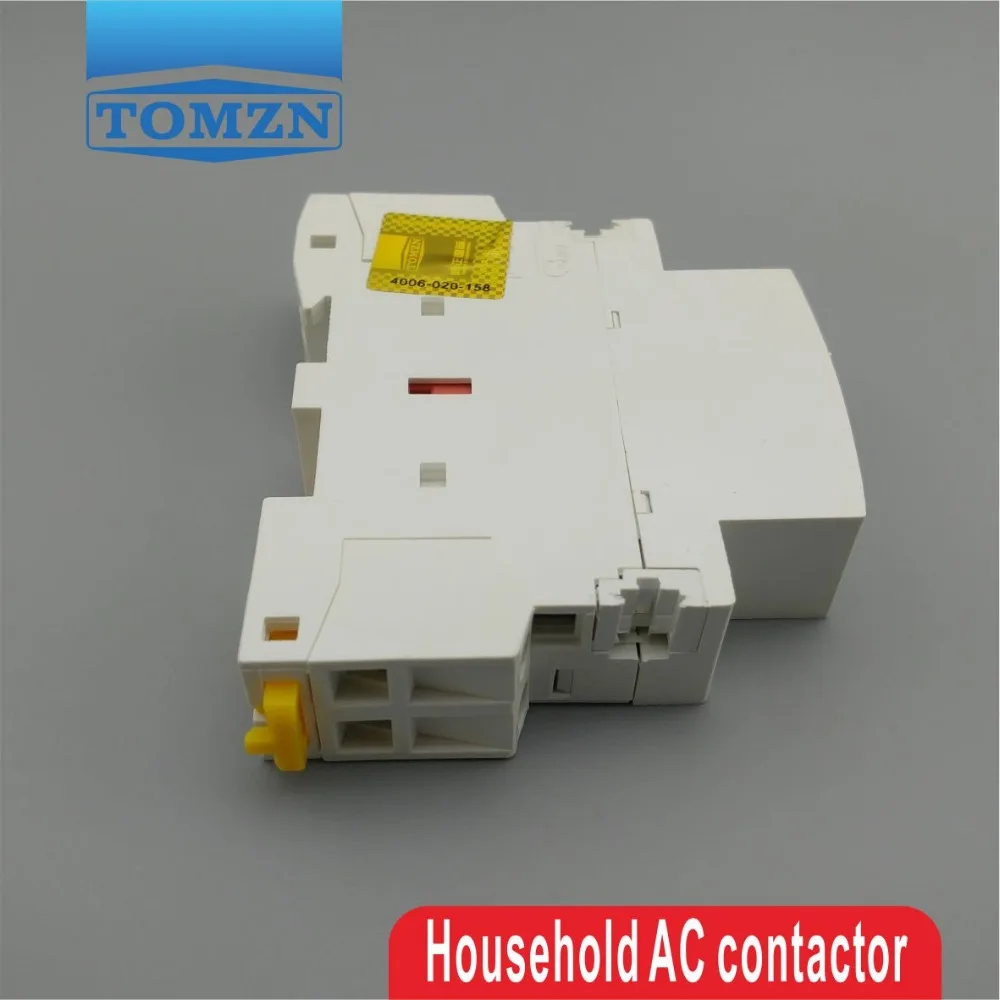 Бытовой модульный контактор переменного тока CT1 2P 25 А 220 В/230 В 50/60 Гц|modular
