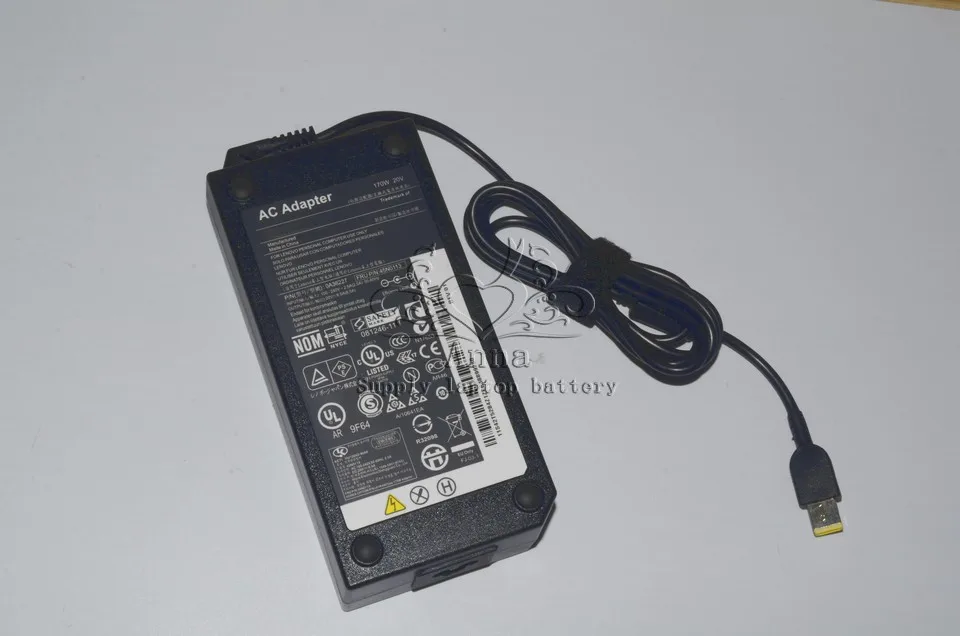 Зарядка для ноутбука JIGU 20 в 8 5a FANKOU адаптер переменного тока LENOVO Legion Y720 Thinkpad P50 P70