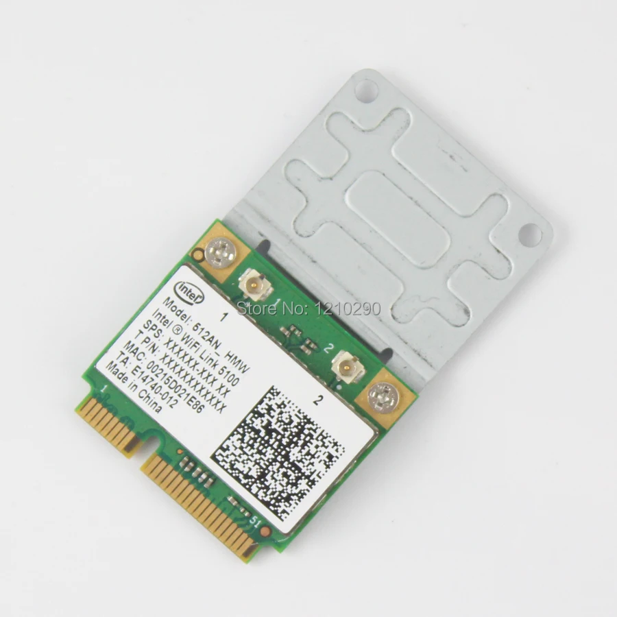 Wi fi соединение 5100 половина размер беспроводной MINI PCI E карты 512AN_MMW 802.11a / b g n 2.4 ГГц и