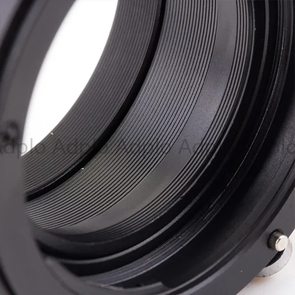 PRO Встроенный адаптер для объектива с регулировкой Радужки подходит Nikon F Mount G