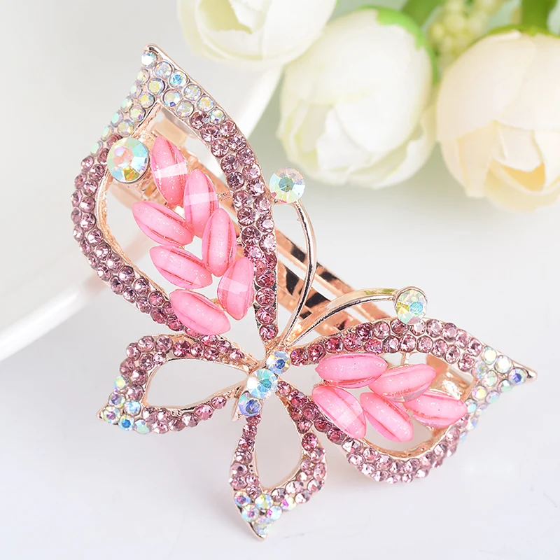 EASYA новые модные стразы с кристаллами и бабочками для женщин девушек|butterfly