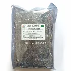 1000 шт.лот красный 5 мм круглые водяные и прозрачные светодиодные лампы, красные Сверхъяркие светодиодные светоизлучающие диоды (высококачественные светодиоды)