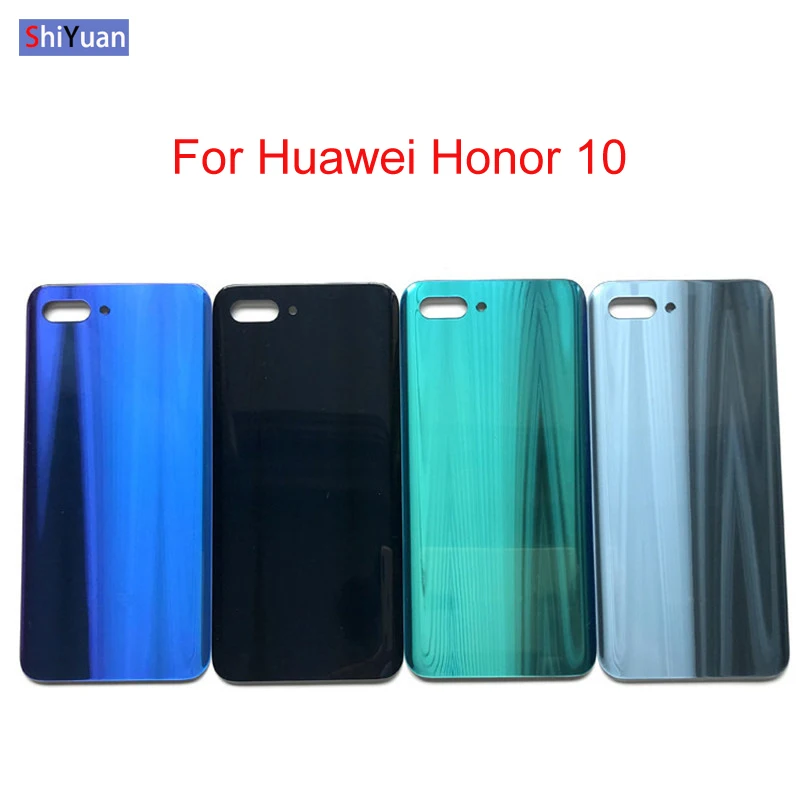 Чехол для Huawei Honor 10 стеклянный аккумулятор задняя крышка мобильный телефон