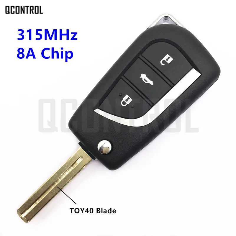 QCONTROL 3BT дистанционный ключ для Toyota Camry Corolla RAV4 рейз автомобильный радиопередатчик