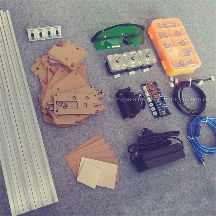 1PC 1600MW DIY laser engraving machine 1.6W engrave diy | Инструменты