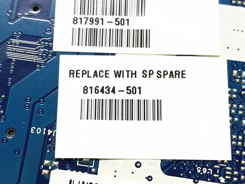 Для hp 250 G4 15-AC материнская плата портативного компьютера с N3700 Процессор на борту 816434-501 816434-601 816434-001 аккумулятор большой емкости ABQ52 LA-C811P тестирование