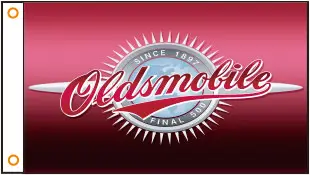 Флаг автомобиля на заказ флаг Oldsmolile баннер 3x5 футов 100% полиэстер 01|car flag|flags