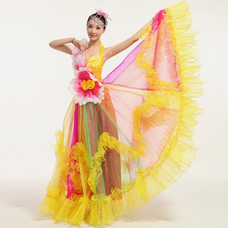 Открытые танцевальные костюмы новый дизайн 2016 национальная танцевальная одежда