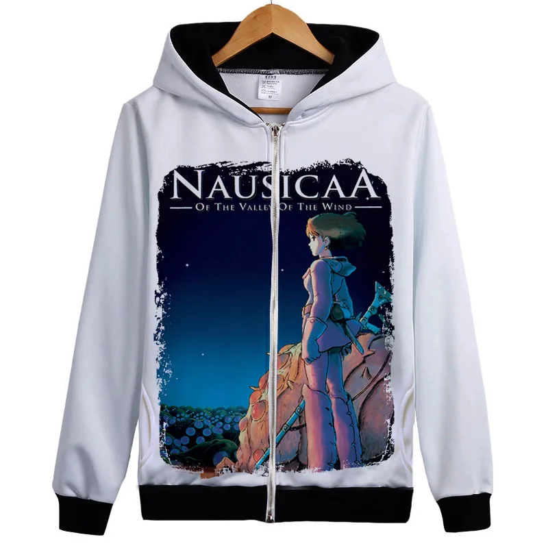 Классическая Толстовка с капюшоном Miyazaki Hayao в стиле аниме Nausicaa of the долина ветра