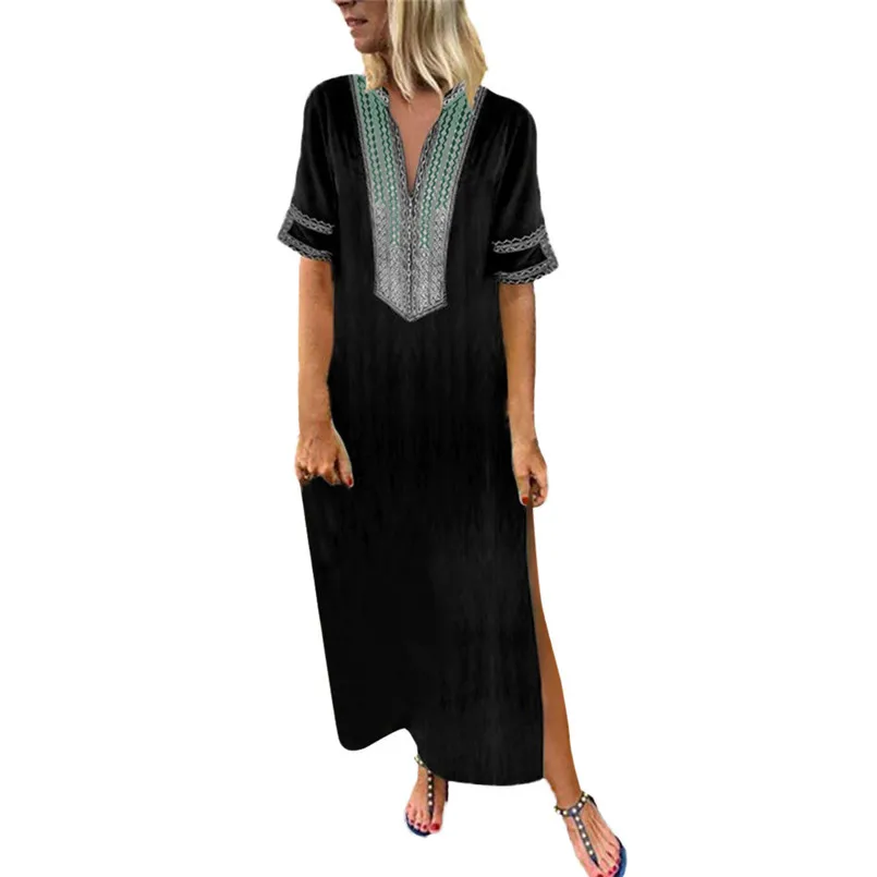 Новое модное женское летнее сексуальное платье с v образным вырезом и коротким