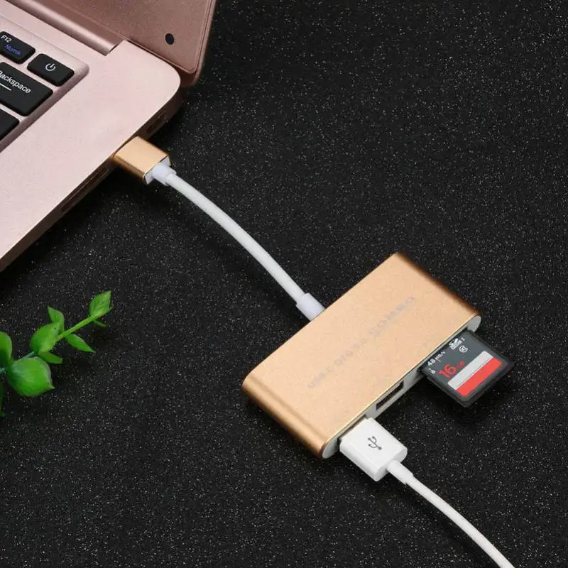 USB-C to USB 3.0 Usb2.0 SD/TF Card Reader Micro usb Type-C Adapter High Speed Combo Hub Converters For Macbook Air for Dell XPS |