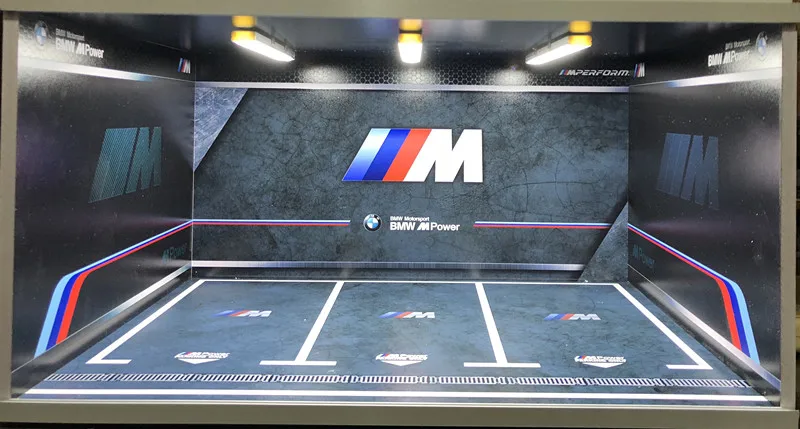 1:18 имитационная модель автомобиля из сплава, модель подземного гаража, автостоянка, модель сцены, игрушка, Пылезащитная витрина