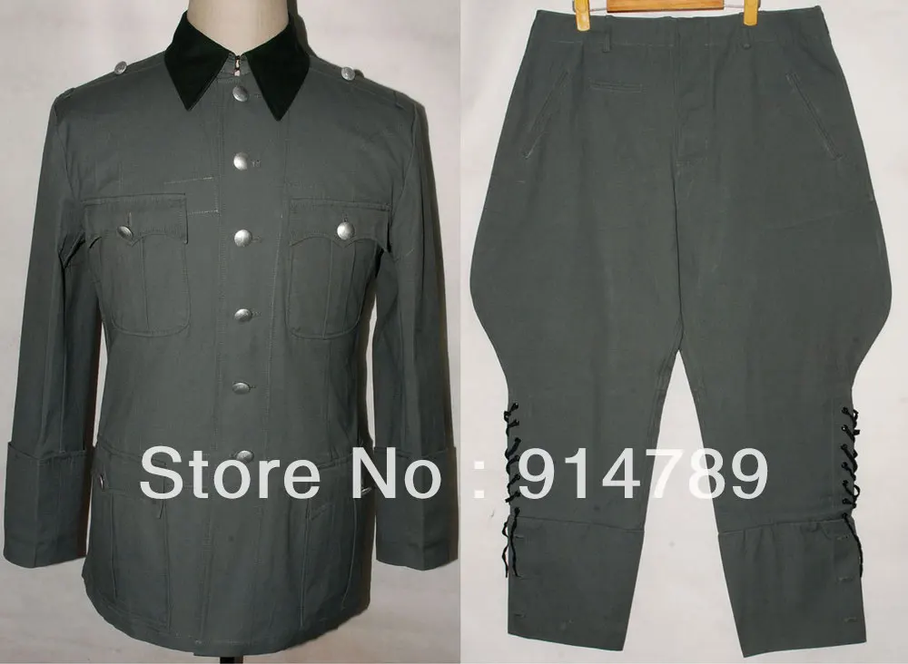 Немецкая летняя муфта М36 времен Второй мировой войны хлопковая полевая Туника и