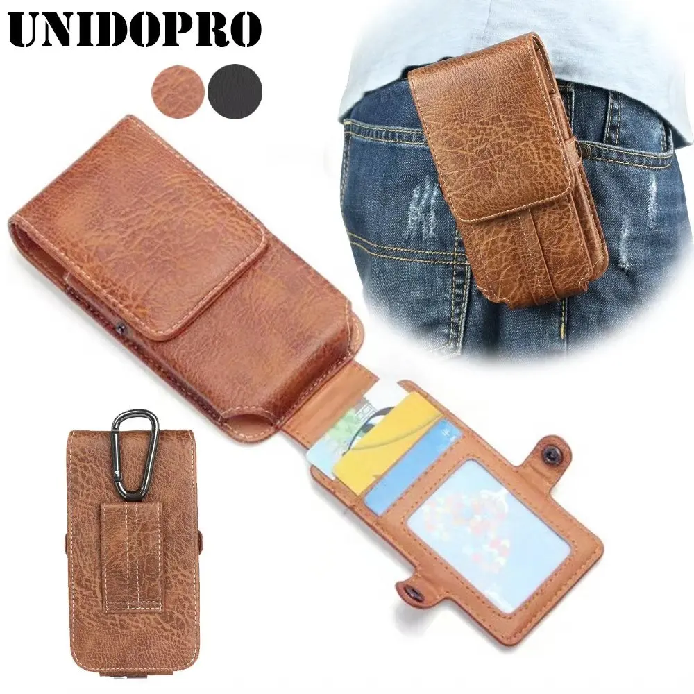 Чехол-кобура для телефона из искусственной кожи Unidopro Oukitel K5000 K8000 C8 K3 U22 U13