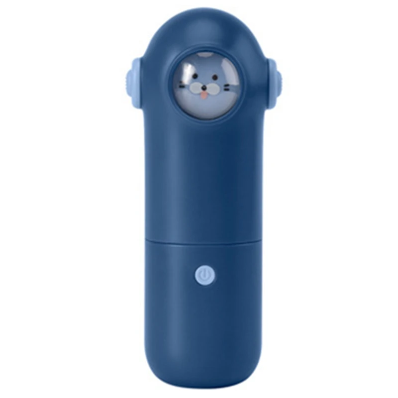Blue Горячее предложение! 2000 мАч портативный мини-вентилятор USB Перезаряжаемый бесщеточный бесшумный маленький настольный вентилятор power Bank уличный охладитель воздуха для комнаты - Цвет: Blue
