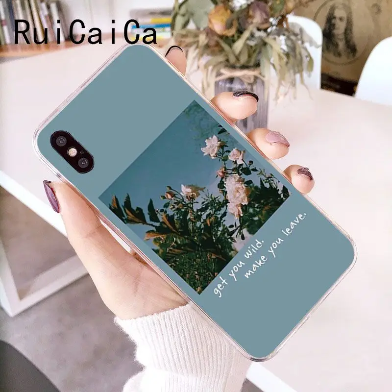 RuiCaiCa забавные картинки текст мягкий чехол для телефона из ТПУ iPhone 5 5Sx 6 7 7plus 8 8Plus X XS