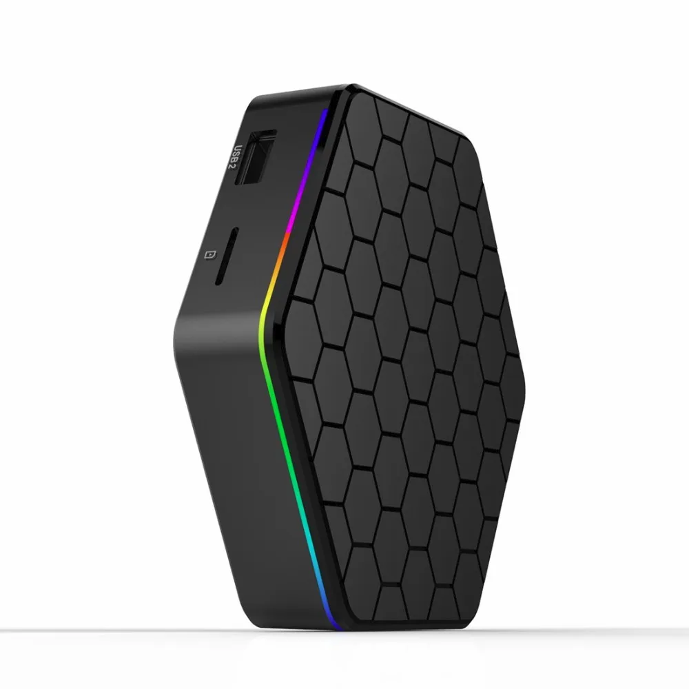 ТВ приставка Android WiFi S912 четырехъядерный Смарт пульт дистанционного управления 2 +