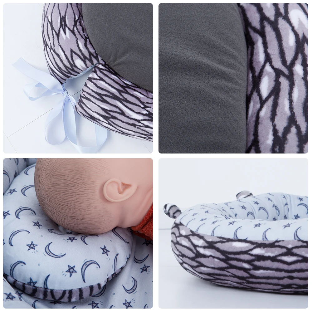 

Baby Bed In Bed Infant Crib Portable Cribs Baby Protector Cradle Stars Moon Printed Co Sleeper Newborn Mattress Baby Carrycot