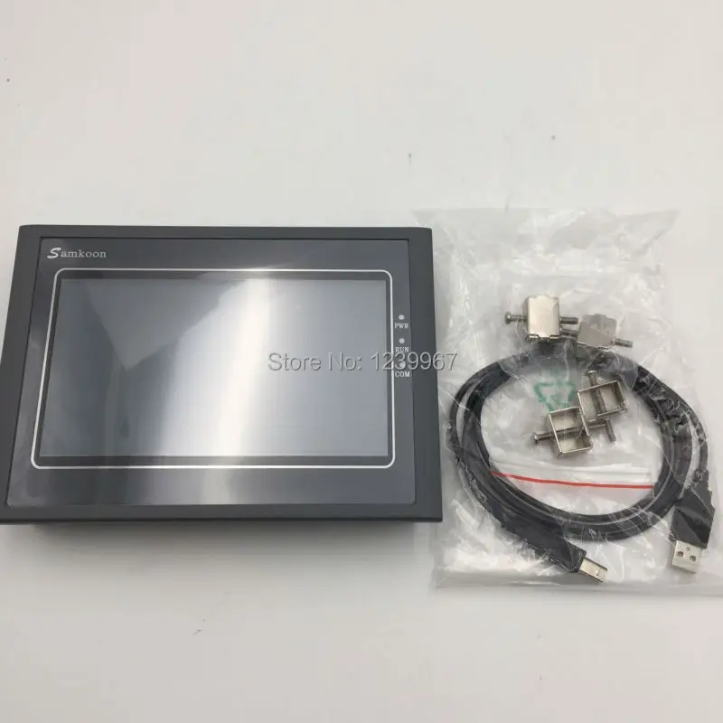 Панель управления сенсорным экраном Samkoon 7 дюймов HMI Встроенный кабель Linux SK-070HS |