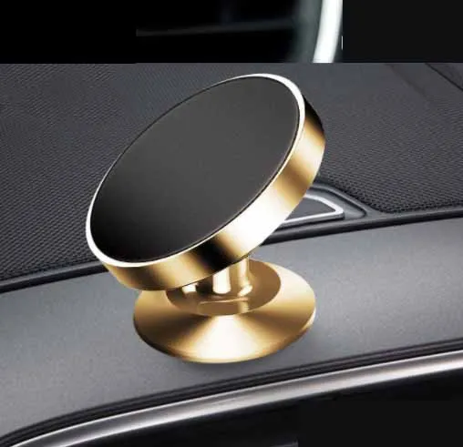 360 ° Gold Auto Saugnapf Handy Halter магнитное устройство для установки на смартфоны автофургон