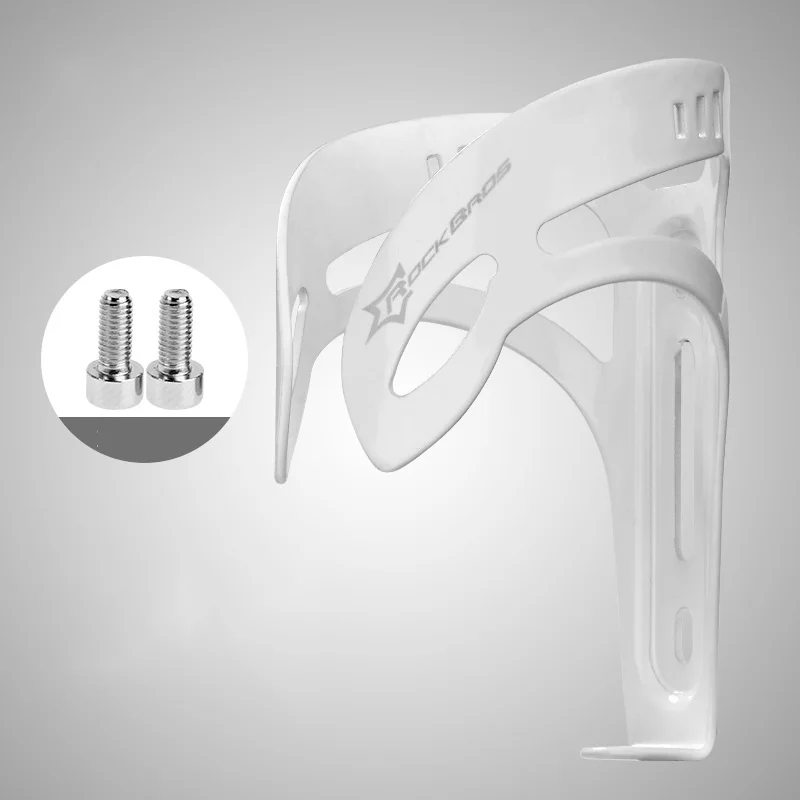 Style 2 White ROCKBROS MTB дорожный велосипед велосипедные держатели для воды портативный алюминиевый сплав регулируемый Сверхлегкий Прочный велосипедный держатель для бутылки с водой - Цвет: Style 2 White